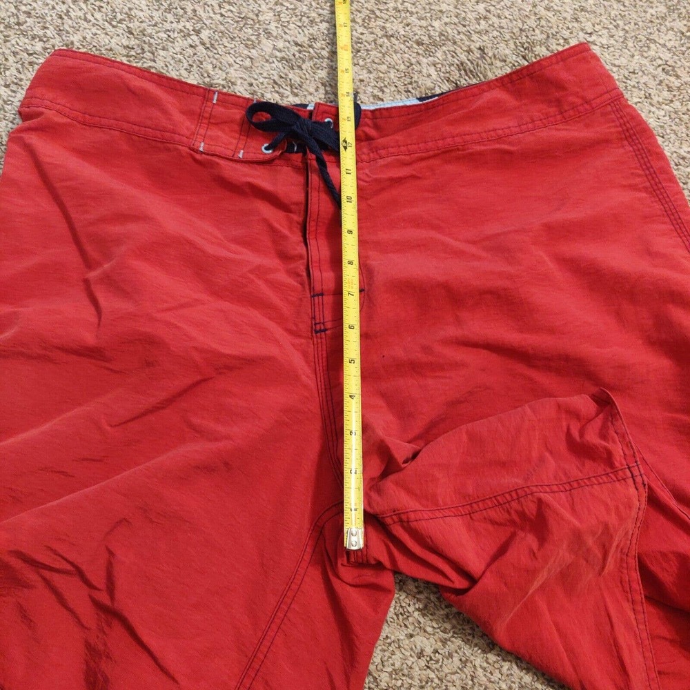 Quiksilver Men's Swim Shorts Size 38 Red Swim Trunks Swimsuit. - Picture 8 of 8